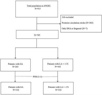 General Anesthesia vs. Local Anesthesia During Endovascular Treatment for Acute Large Vessel Occlusion: A Propensity Score-Matched Analysis